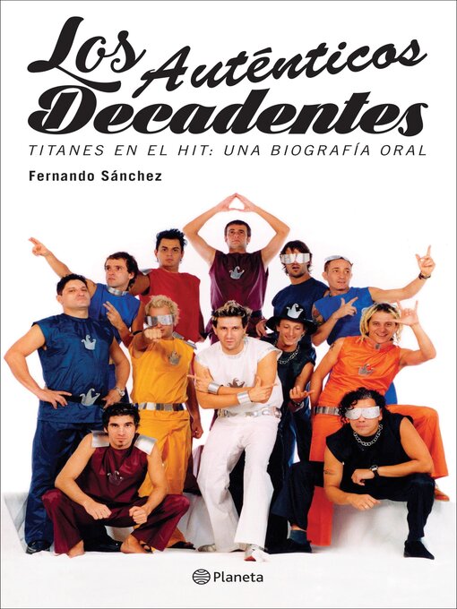 Cover image for Los auténticos decadentes
